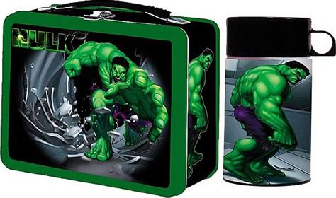 The Hulk Metal Lunchbox with Drink Container by NECA